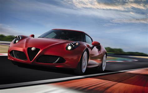 Download Alfa Romeo Vehicle Alfa Romeo 4C HD Wallpaper