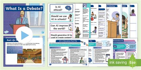 AI Debate Pack - KS2 - Twinkl - Computing (teacher made)