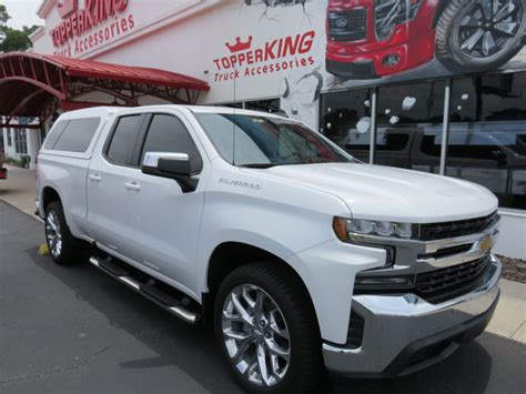 2020 White Chevy Silverado LEER 100XL - TopperKING : TopperKING | Providing all of Tampa Bay ...