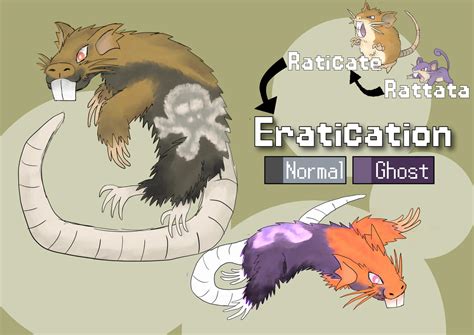 Raticate Fakemon Evolution - Eratication by perutheunicorn on DeviantArt