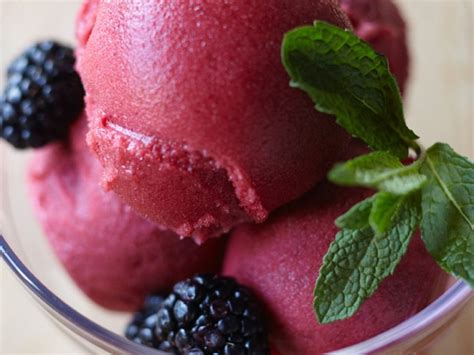 Mixed Berry Sorbet Recipe | EatSmarter