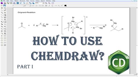 How to Use ChemBioDraw software tutorial? Part 1 Basic - YouTube