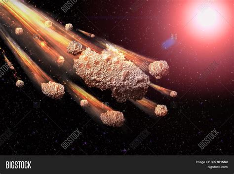 Falling Meteor Rain. Image & Photo (Free Trial) | Bigstock