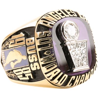 1985 Los Angeles Lakers Championship Ring Lakers Championship Rings ...