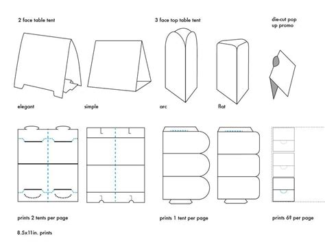 table tents template types by carrensoriano on DeviantArt | Table tents, Tent cards, Card ...