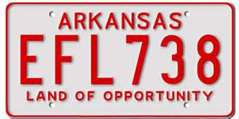 Arkansas License Plates - License Plates HistoryLicense Plates History