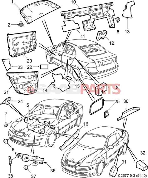 Saab 9 5 Parts Diagram