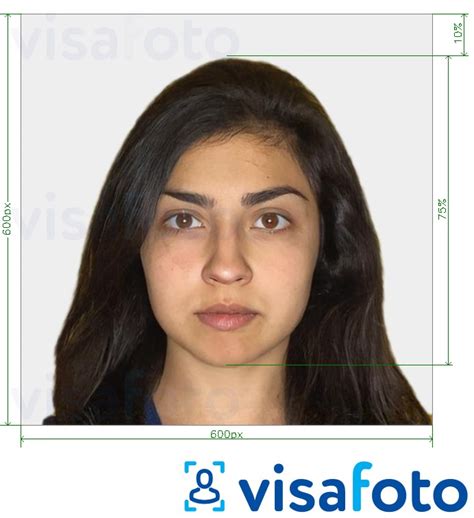 Armenia e-visa photo 600x600 pixel size, tool, requirements