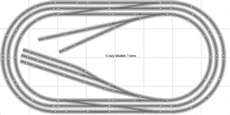 Bachmann E-Z Track Train Layout #020 Train Set HO Scale 4' X 6' Wire ...