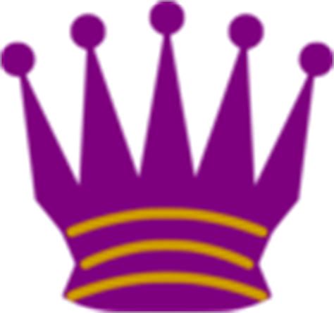 Purple And Gold Queen Clip Art at Clker.com - vector clip art online, royalty free & public domain