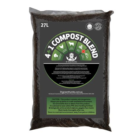 4+1 Compost Blend (Insect Frass - Rock Minerals + More - 8L / 27L)