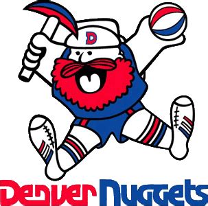 Denver Nuggets Primary Logo - American Basketball Association (ABA ...