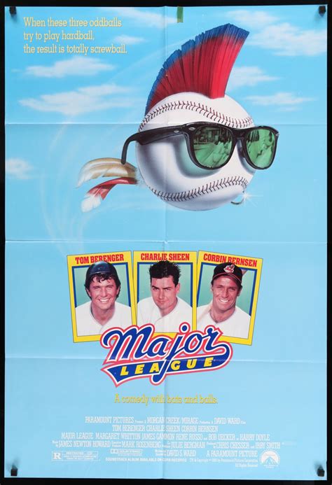 Major League (1989) Original One-Sheet Movie Poster - Original Film Art ...