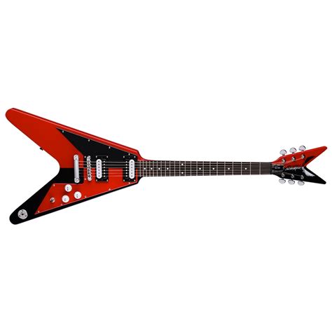 Dean Michael Schenker Signature Retro Electric Guitar in Red/Black