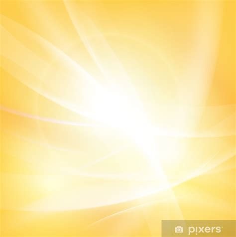 Poster Colorful smooth shiny light background. Vector illustration - PIXERS.UK