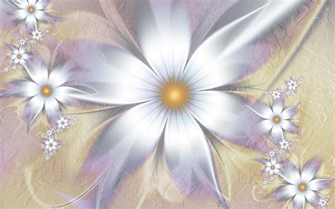 Fractal Flower, pretty, fractal, texture, flowers, fractals, pastel ...