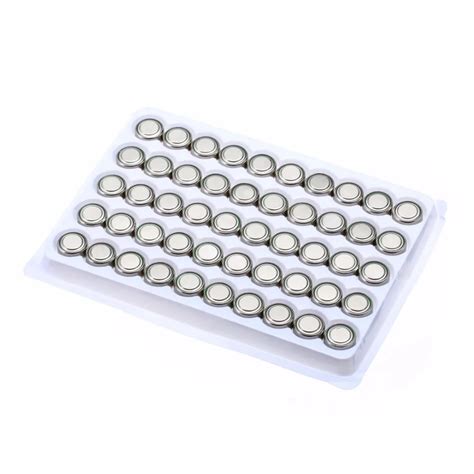 Mayitr 50pieces Cell Coin Watches Battery LR44 AG13 L1154 357 SR44 1.5V ...