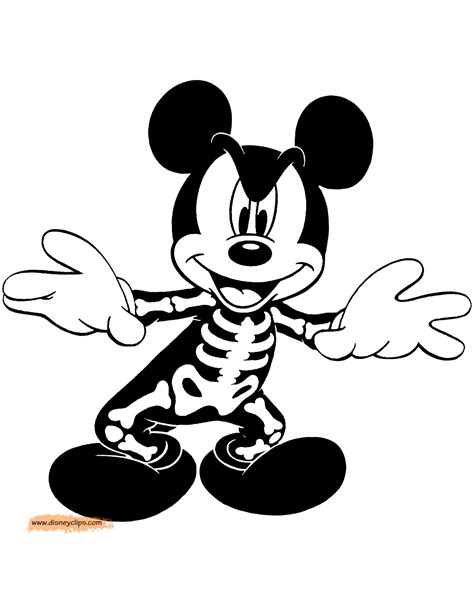 Free Halloween Mickey Mouse Coloring Pages, Download Free Halloween Mickey Mouse Coloring Pages ...