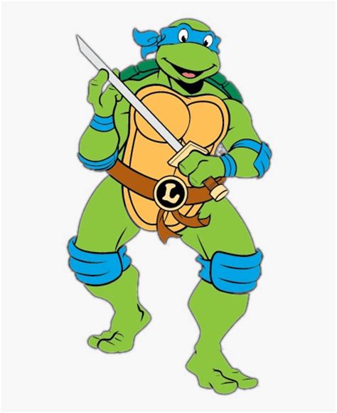 Teenage Mutant Ninja Turtles Leonardo Cartoon