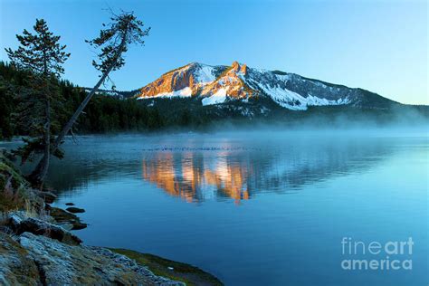 Paulina Peak In Paulina Lake Photograph by Adam Jewell - Fine Art America