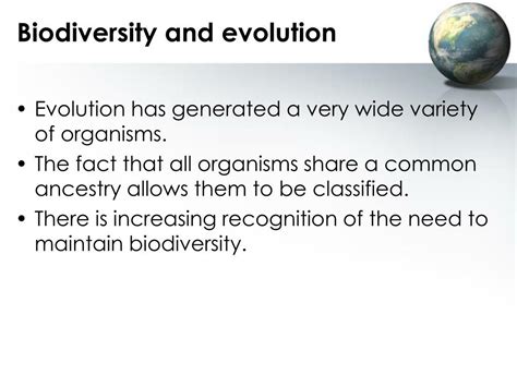 PPT - Module 3: Biodiversity and Evolution PowerPoint Presentation, free download - ID:5602033