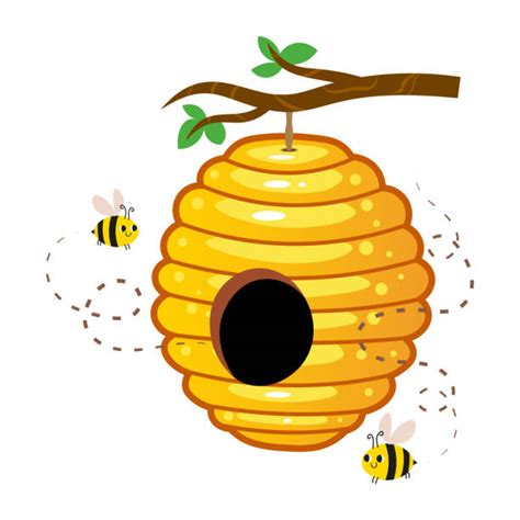 Beehive Illustrations, Royalty-Free Vector Graphics & Clip Art - iStock