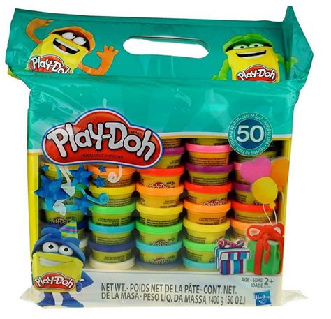 Play-Doh Modeling Compound 50- Value Pack Case of Colors - Walmart.com