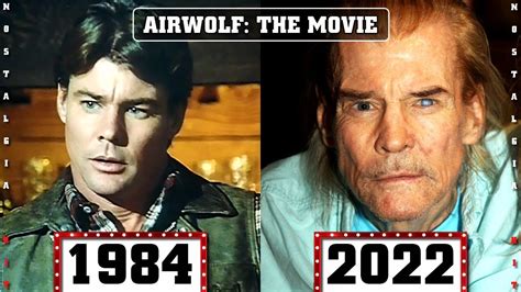 AIRWOLF: The Movie (1984) Then And Now Movie Cast | How They Changed (38 YEARS LATER!) - YouTube