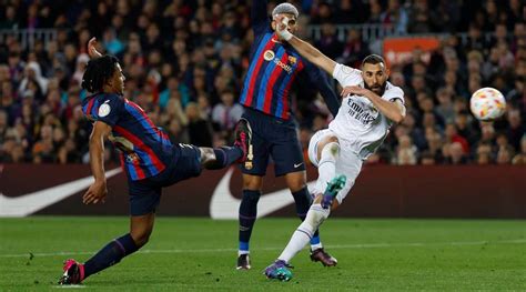 Barcelona vs Real Madrid, Copa del Rey: Benzema hattrick in Camp Nou ...