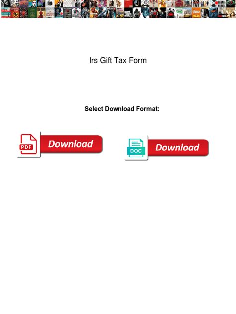 Fillable Online Irs Gift Tax Form. Irs Gift Tax Form holiday Fax Email Print - pdfFiller