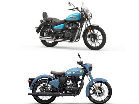 Royal Enfield Meteor 350 vs RE Classic 350: Price, specs, features, etc. compared