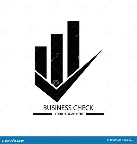 Business check logo vector stock vector. Illustration of customer - 183459030