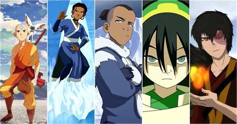 Avatar The Last Airbender All Characters Ages : Airbender Aang Terrifying | Bocadewasuer