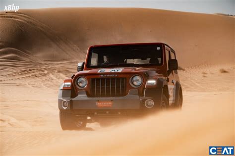 Homecoming: Mahindra Thar and CEAT CZART A/T vs India's largest desert ...