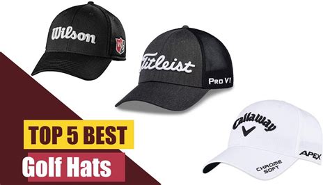 Top 5 Golf Hats Reviews : Best Golf Hats - YouTube