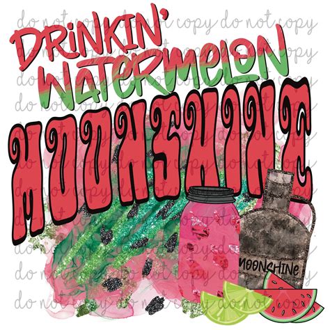 Country Song Lyrics Watermelon Moonshine Digital PNG ORIGINAL DESIGNER ...