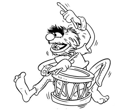 Muppets Clip Art Black And White