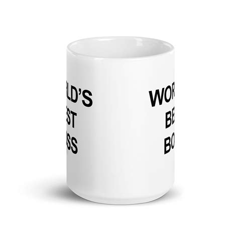 World's Best Boss Mug - Etsy