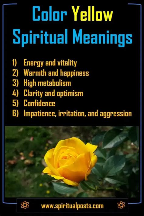 What Does The Color Yellow Mean Spiritually? | Spiritual Posts