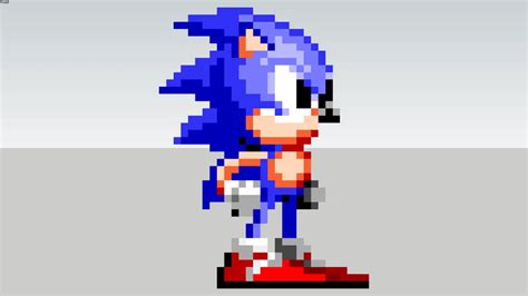 sonic the hedgehog 8 bit version | 3D Warehouse