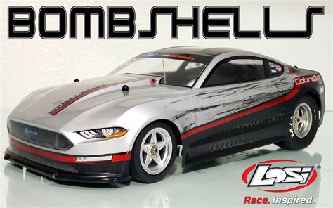 1/16 2021 Ford Mustang Cobra Jet Clear Body: Losi Mini Drag, 57% OFF