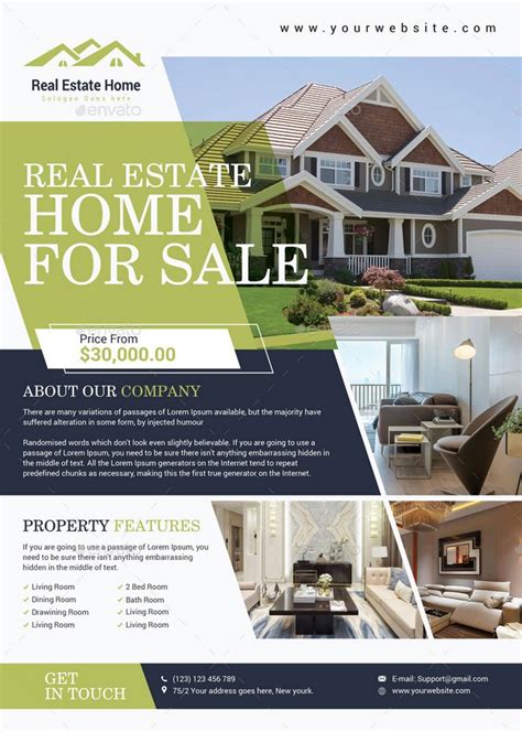 Real Estate Flyer Template Free Psd Template Psd Repo - Vrogue