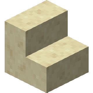 Smooth Sandstone Stairs | How to craft smooth sandstone stairs in Minecraft | Minecraft Wiki