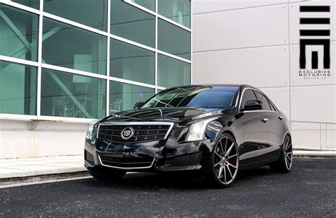 Platinum Black Cadillac ATS by Exclusive Motoring | Black cadillac ...