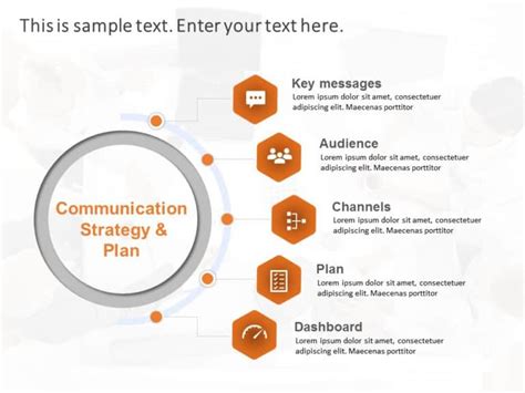 Communication Word Cloud PowerPoint Template