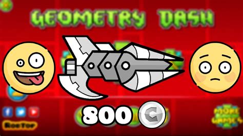 Nexus [GD] SHIP! (800 User Coins) | Geometry Dash - YouTube