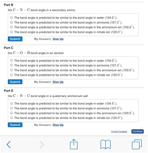 Solved The C - N - C bond angle in a secondary amine The | Chegg.com