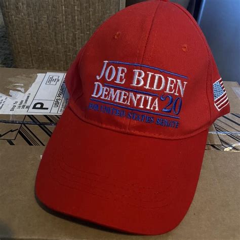 trump 2020 joe biden dementia 2020 strap back... - Depop