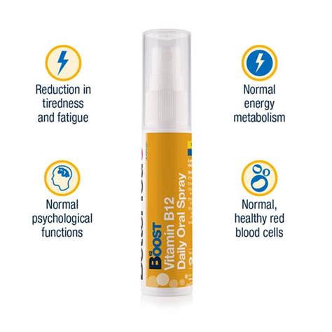 BetterYou Boost Daily Vitamin B12 Oral Spray - 25ml - Pharmhealth Pharmacy