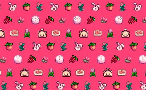 Stardew Valley wallpaper fanart, pink theme | Stardew valley, Pink themes, Pixel art